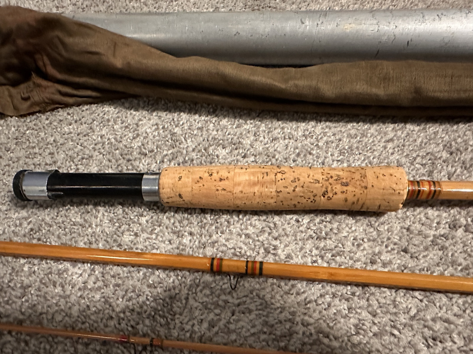 Shakespeare Split Cane Bamboo Fly Rod – 8 1/2’ – 3 Pc