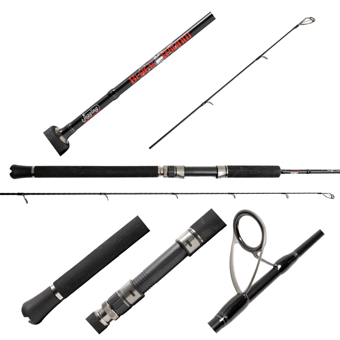Jigging World Black Widow 2.0 Spinning Rods