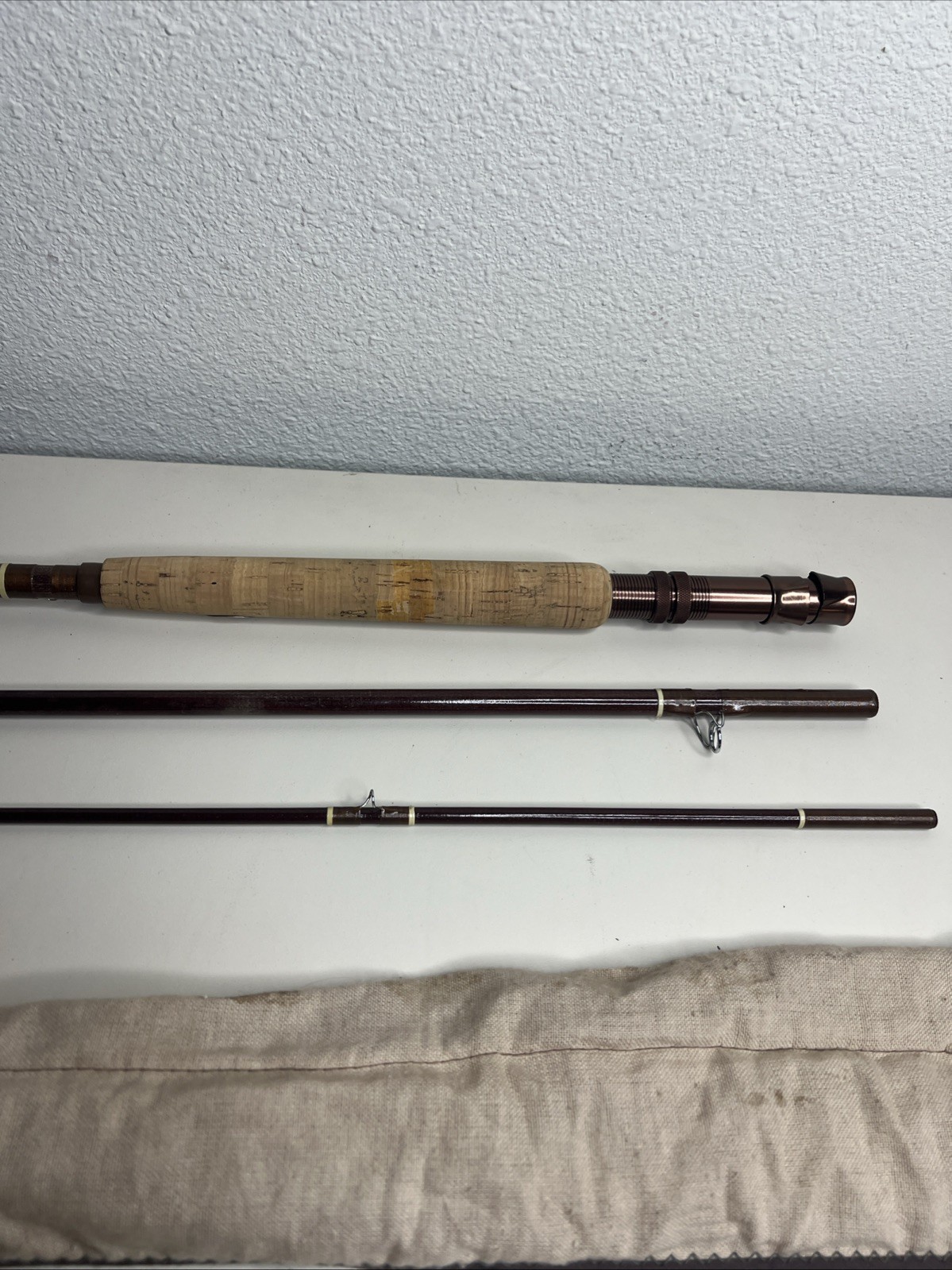 VTG BERKLEY PARAMETRIC DELUX CURVED TAPER 9’ 3” Good Condition FISHING ROD