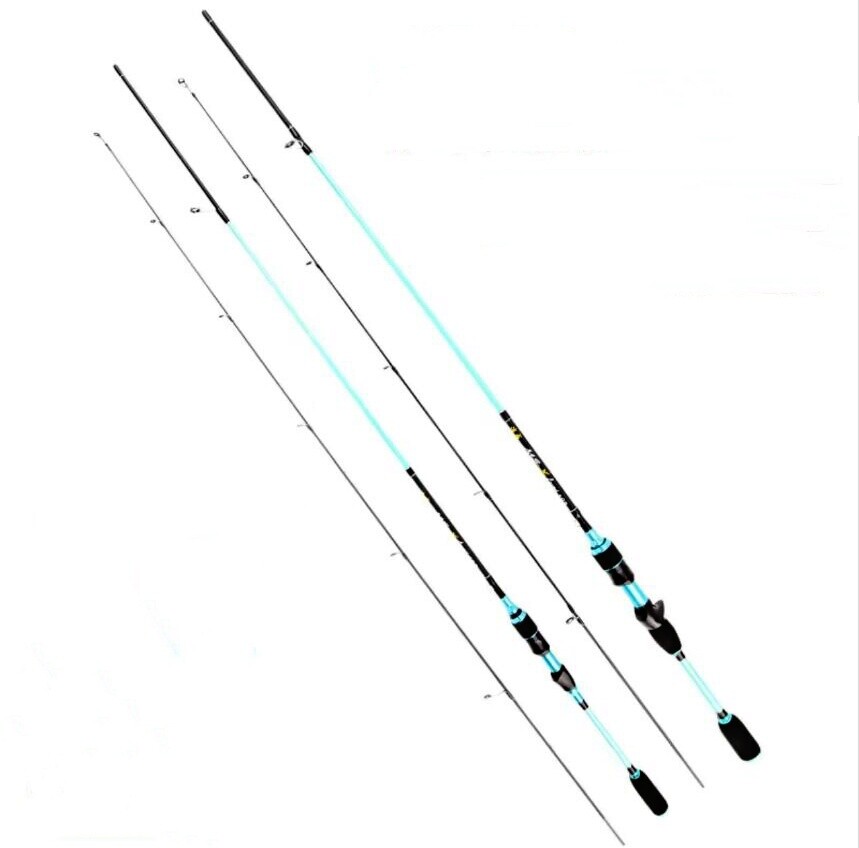 1.68M/1.8M Carbon Fiber Fishing Rod Spinning Casting Rods Lure Pole Lure WT 2-8g