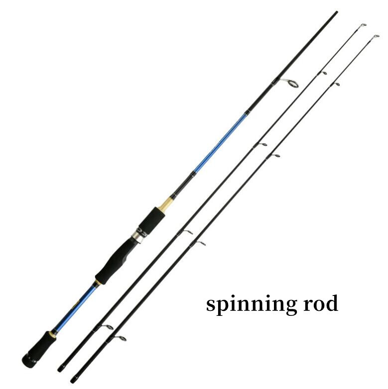 1.8M Fishing Rod Spinning Casting Rods 30T Carbon Rod Lure Weight 5-30g Fast Rod