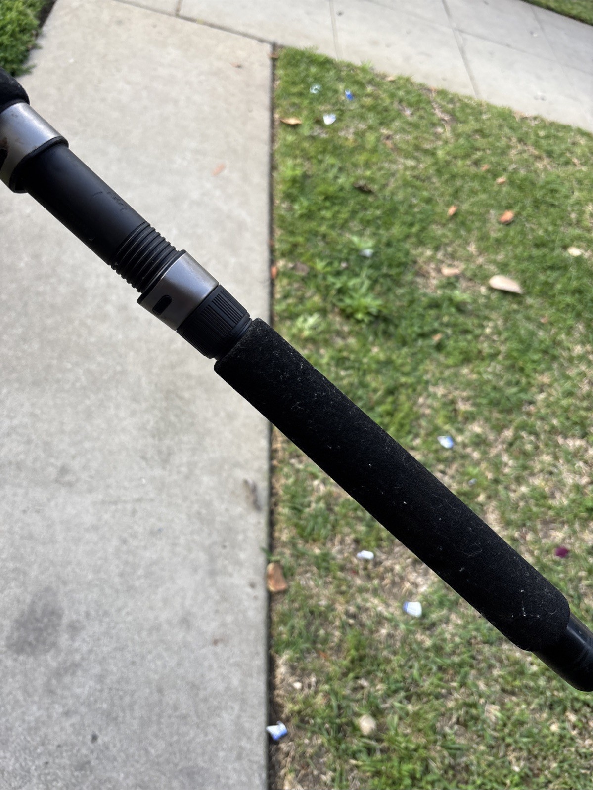 Calstar Grafighter 870L 7’ 15-30LB 1-Piece Fishing Rod USA READ 2 DAMAGED GUIDES