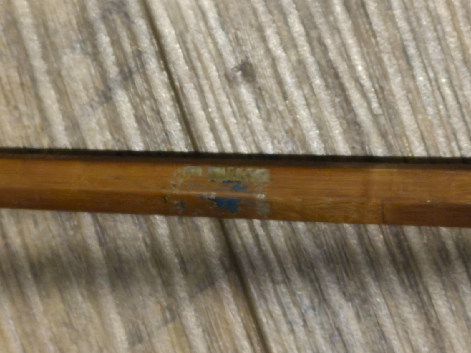 VINTAGE 3 PIECE BAMBOO FLY ROD 8 1/2 FEET