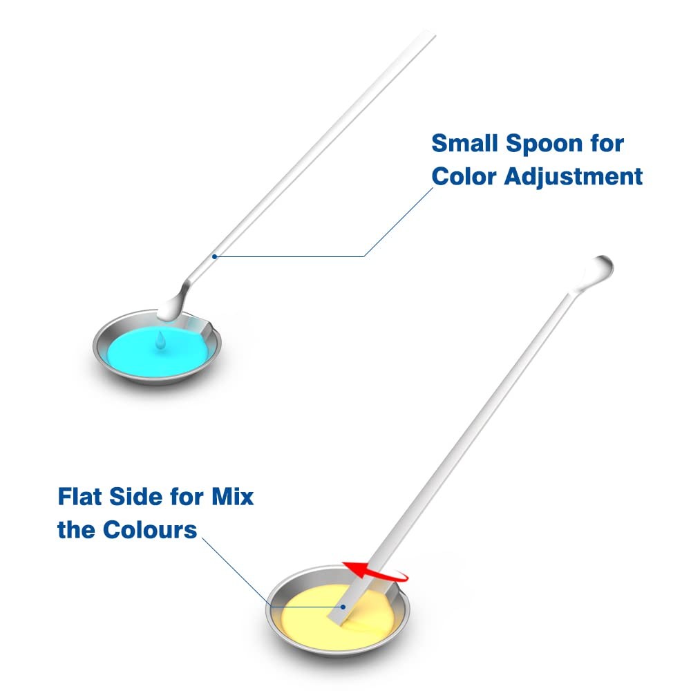 12 x Paint Tray, 2 x Paint Stirrer and 10 x Pipettes for Airbrush Painting, Crafting…