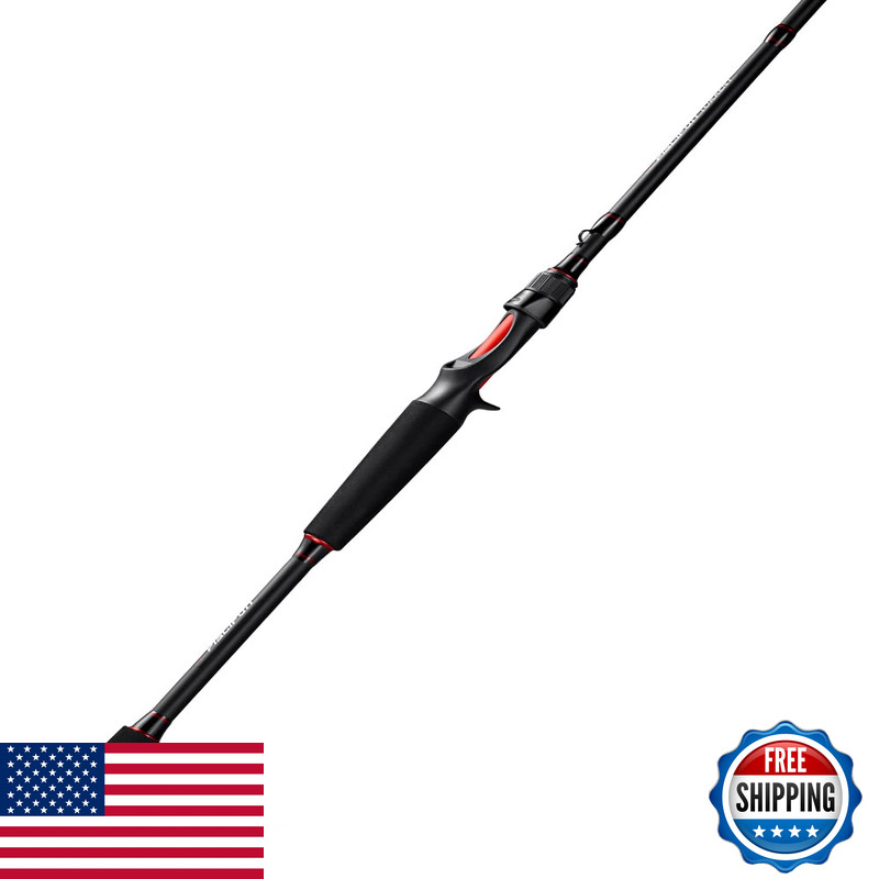 Piscifun Torrent Baitcaster Rod Portable 2 Piece Casting Rod Durable