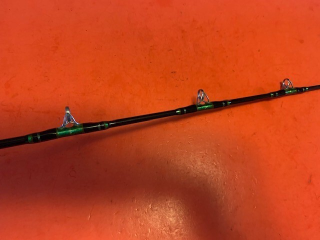 CUSTOM BUILT SEEKER CJB 7 FOOT 15 TO 40 POUND RATED CONVENTIONAL FISHING ROD W@W