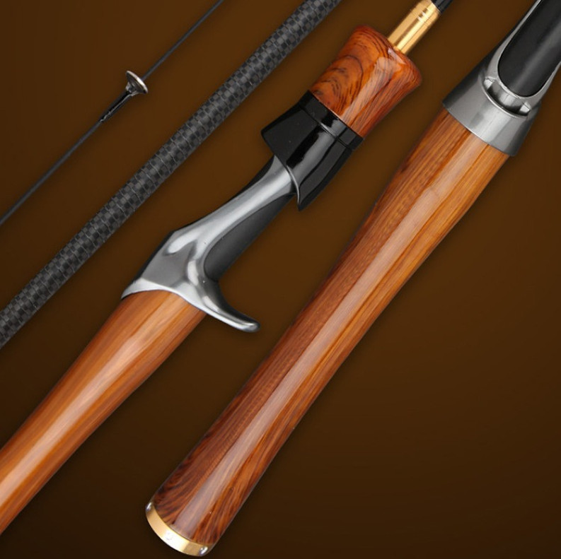 1.68M 1.8M Spinning Casting Rods Poles Lure Fishing Rod Carbon Fiber Ultralight