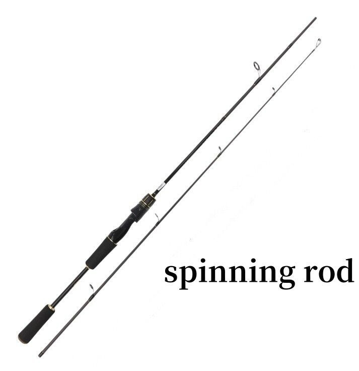 5’6″/6’0″ Fishing Rod Carbon Fiber Spinning/Casting Fishing Pole Bait Trout Rod