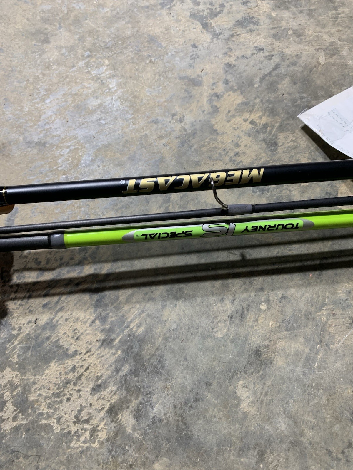 LOT OF 10 BASS PRO SHOPS FISHING RODS (BROKEN)