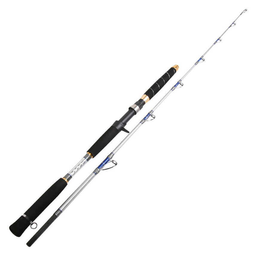 XC Jigging Rod 5’5″ 20-45lb Saltwater Spinning Rod 120# Casting Rod Solid Carbon