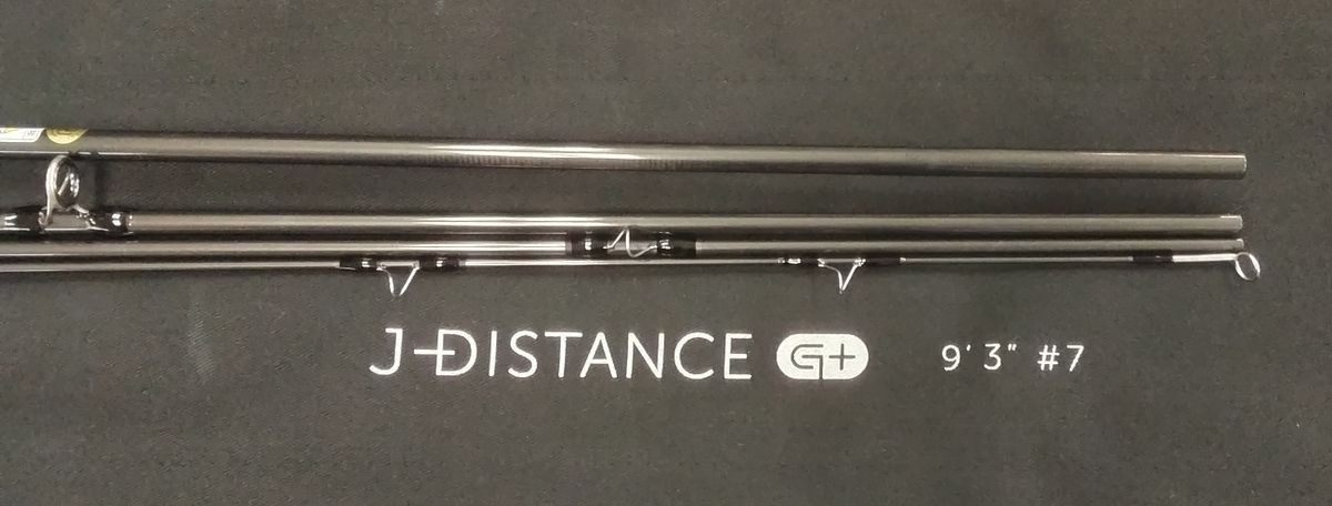 Tiemco J Distance G+ 937-4 Fly Rod 9ft 3in 7 4pc Graphene Material from Japan