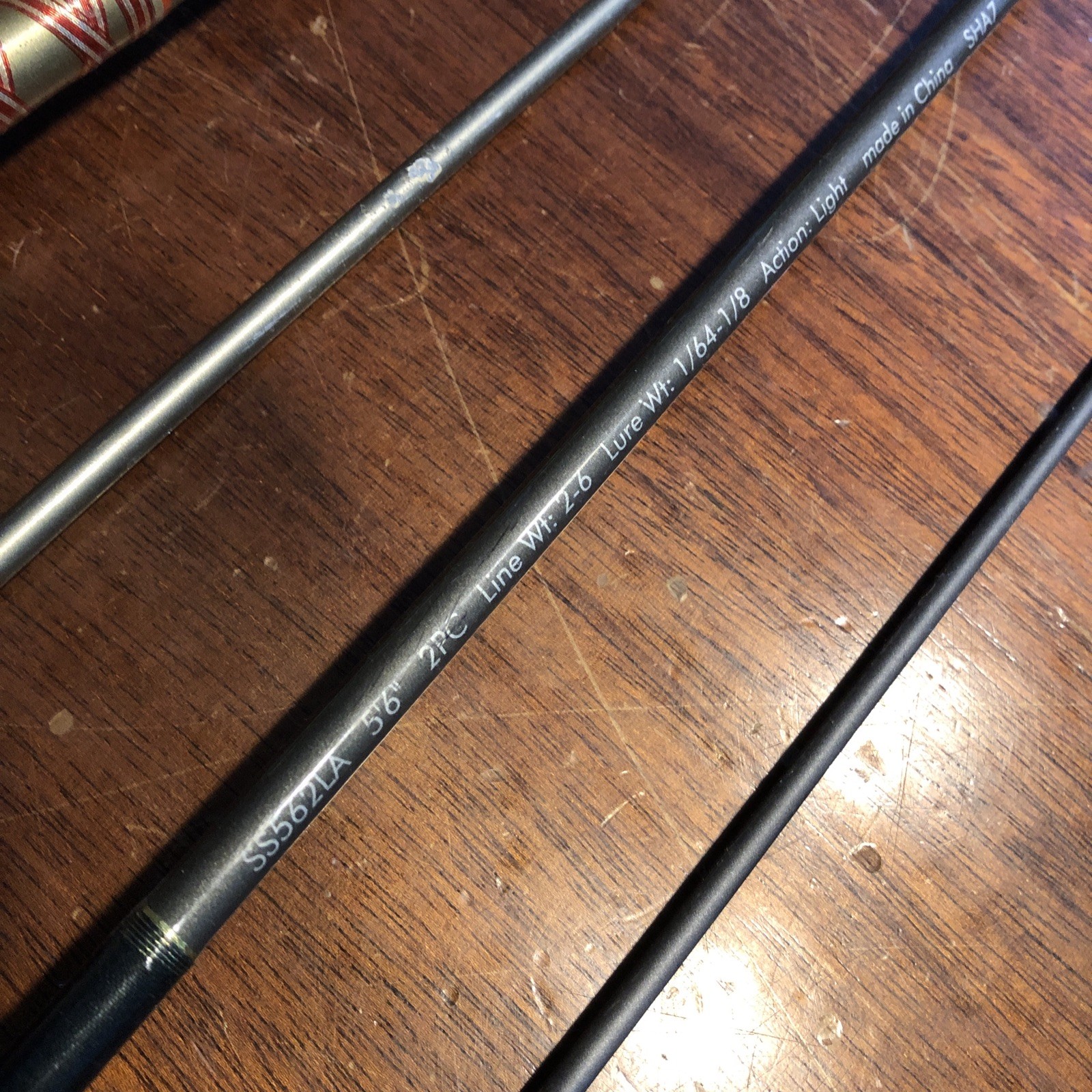 Lot 4 Fresh Water Fishing rods Use Or repair Garcia Quantum Proton Shimano