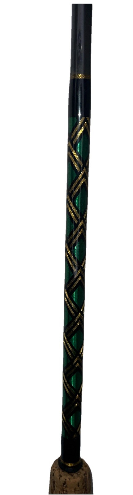 G. Loomis Vintage MB783 CELTIC GREEN SAILORS KNOT GOLD Fishing Rod 6’6 10-17lb