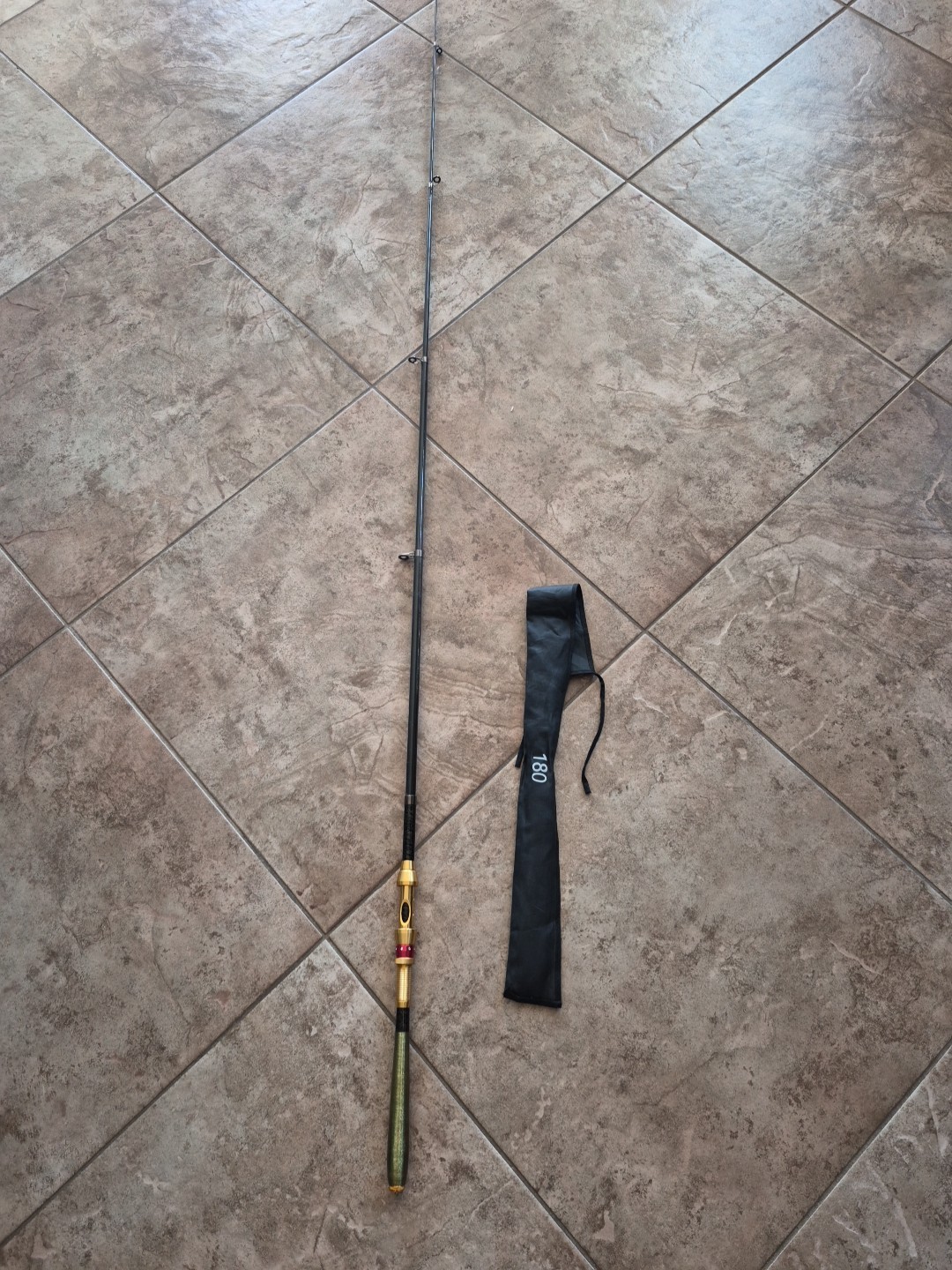 K8356 Carbon Fiber Travel Spinning Telescopic Fishing Rod Graphite