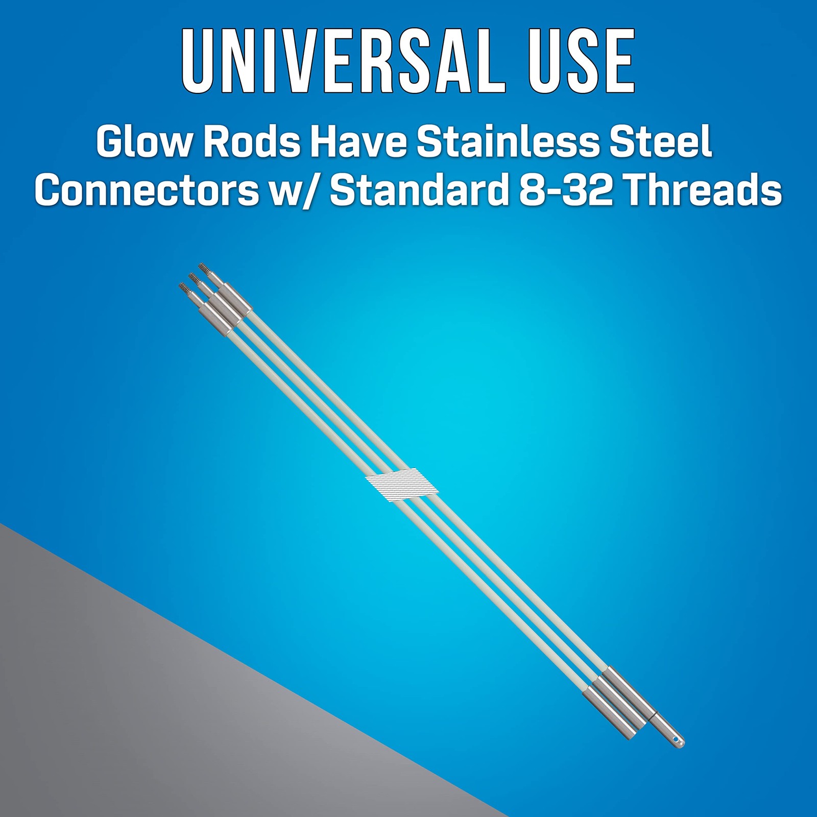 Jonard Tools Rdg-9 Compact Glow Rod Kit 9 Ft 3/16 Diameter