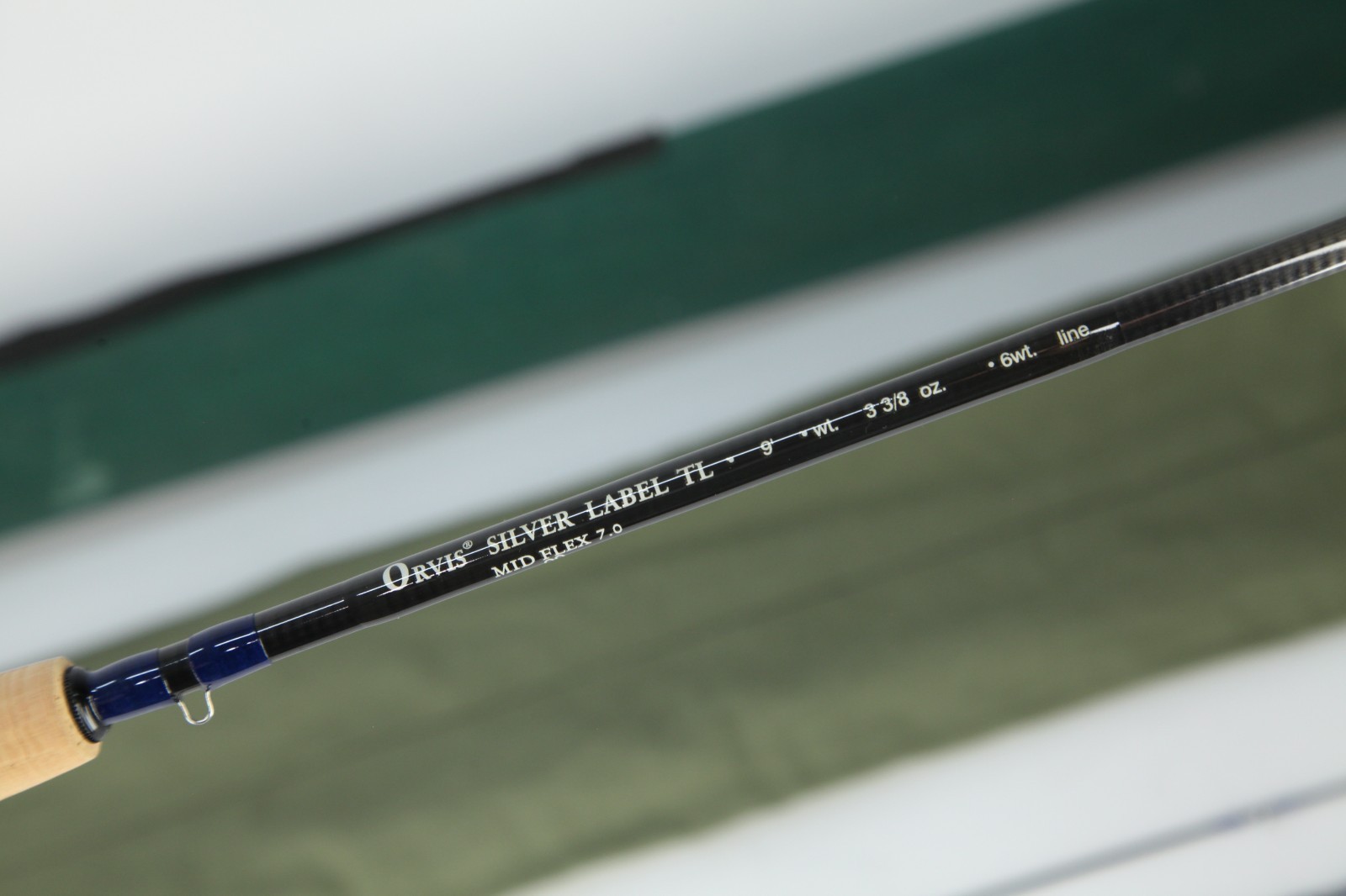 Orvis Silver Label TL Mid Flex 7.0 Fly Rod 9ft 4pc 6wt Cork Grip Tube USA