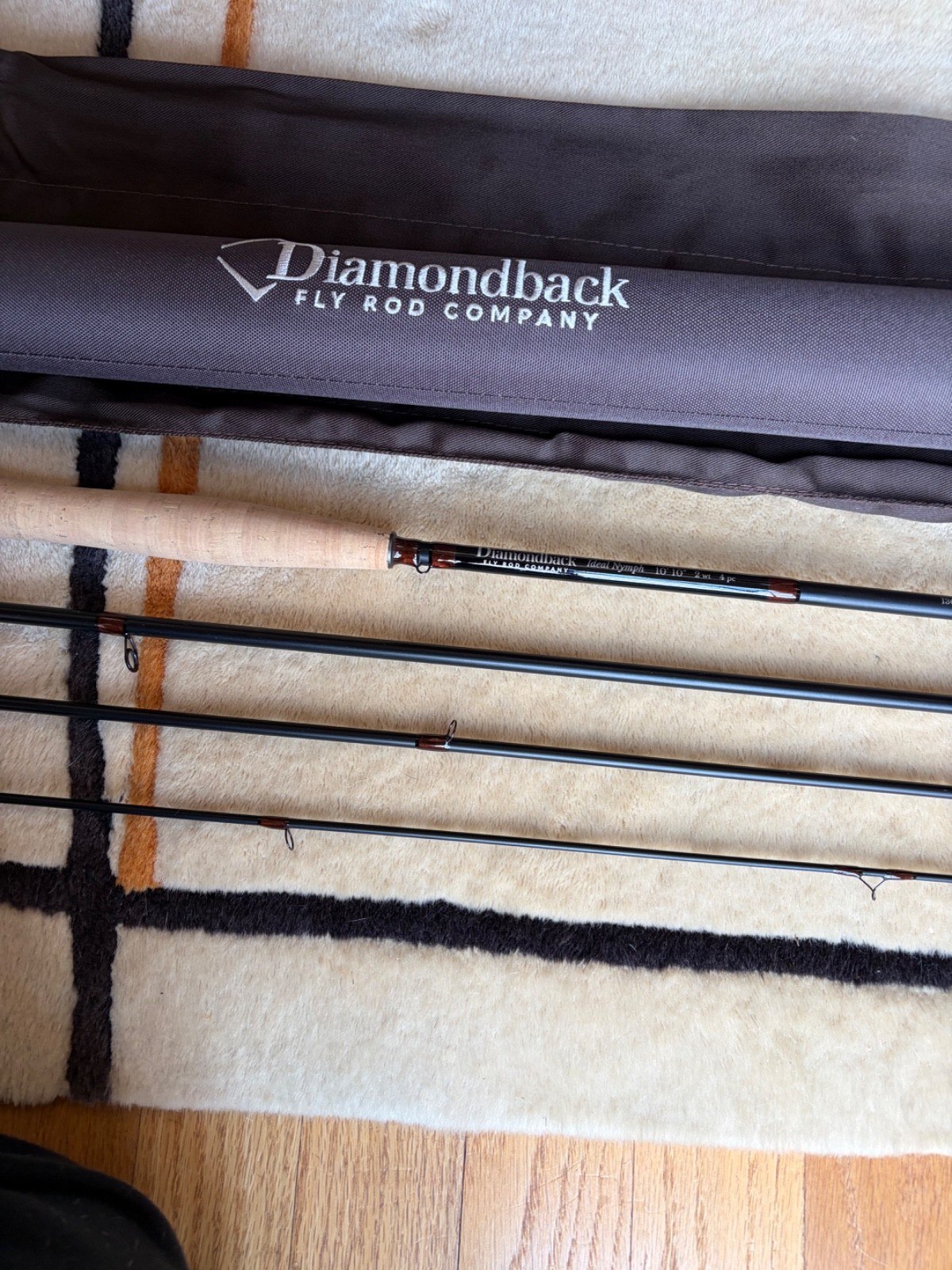 Diamondback Ideal EURO Nymph fly rod 10’10” 2wt NEW