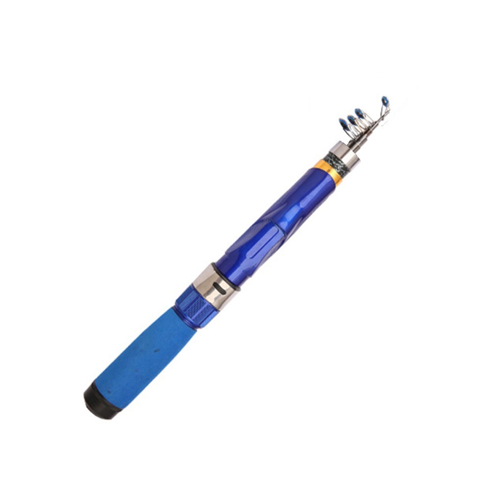 Fishing Rod 1 0m to 2 4m Telescopic Lightweight Fiberglass for Outdoors