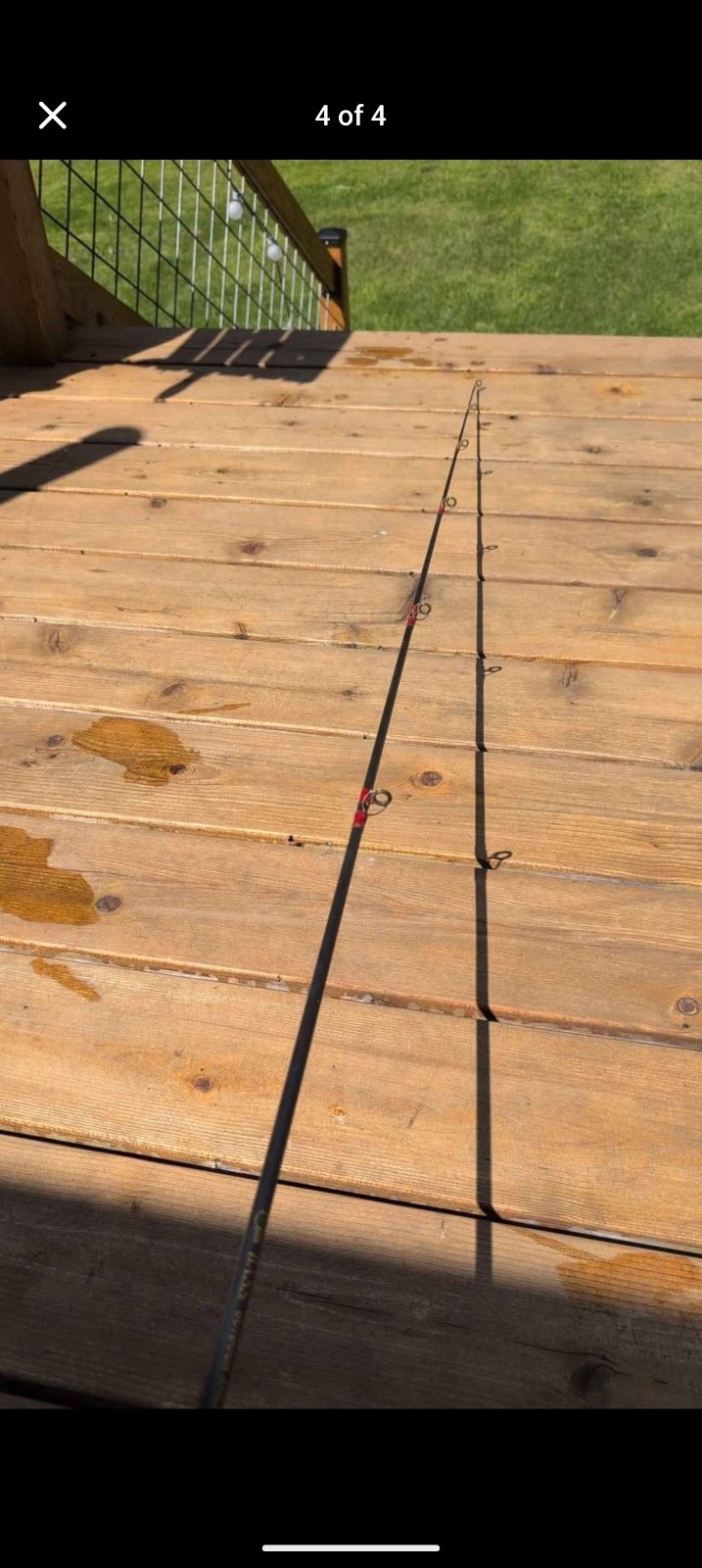 Rare B.A.S.S. Bass Anglers Sportsman Society Outdoor America IM-7 Graphite Rod