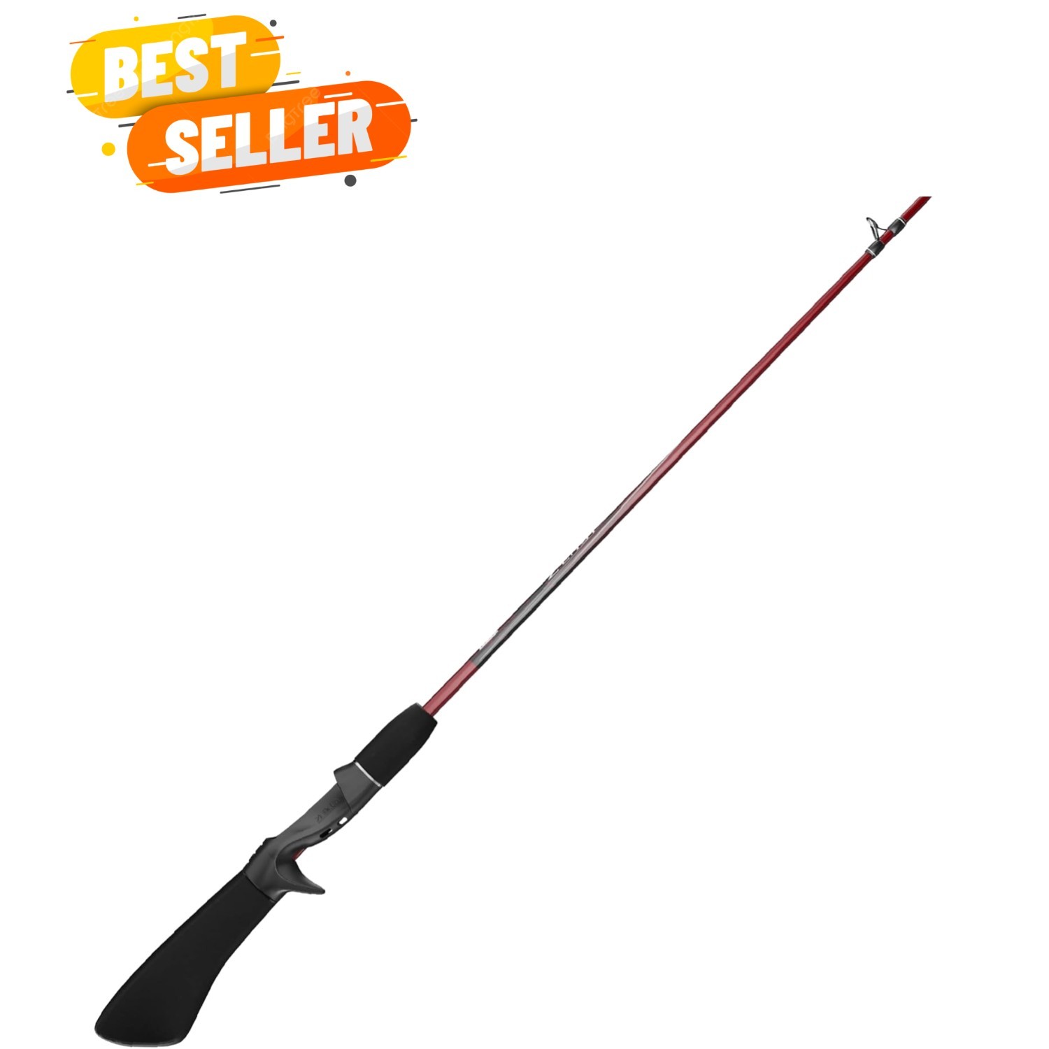 Z-Cast Casting Fishing Rod, 2-Piece Durable Z-Glass Fishing Pole, Comfortable…
