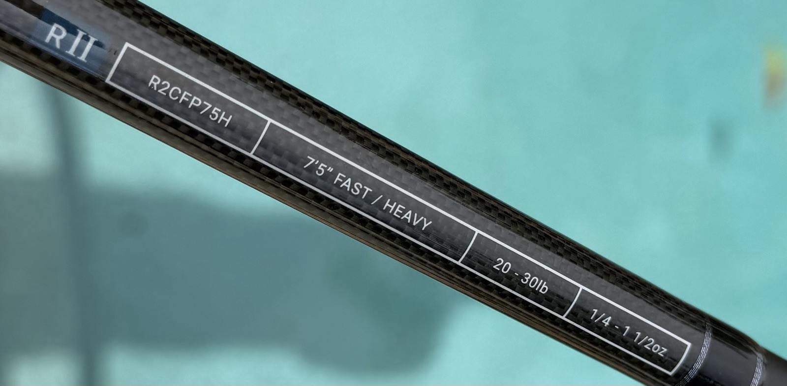 7’5” Ritual Angling R2 Heavy Fast 1/4-1 1/2oz Bait casting Fishing Rod brand new