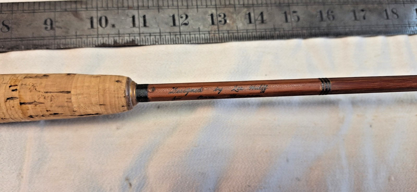 Farlow’s Lee Wulff “Midge” Norm Thompson Bamboo Fly Rod. 7 1/2′.