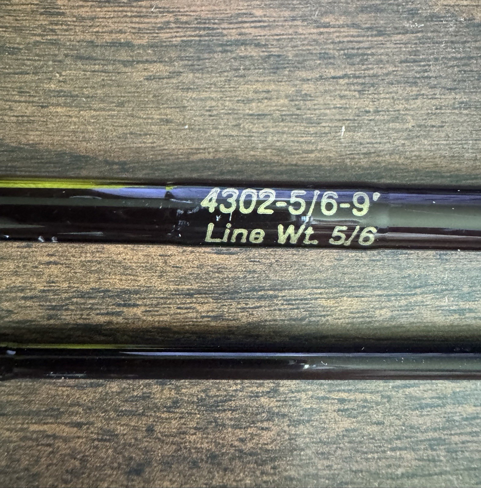St. Croix 4302 Line WT 5/6 Imperial Graphite 9′ Length 2pc Fly Rod W/Tube & Sock