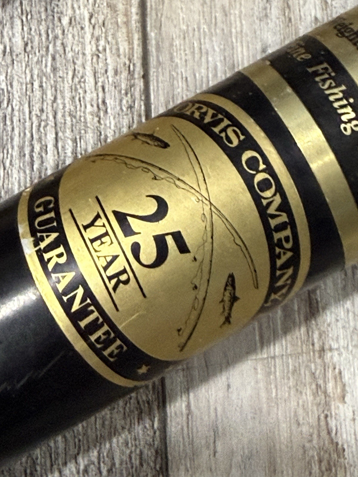 Vtg Orvis Flea Graphite Fly Fishing Rod 6 1/2 2pc #4 1 3/8oz + Correct Tube