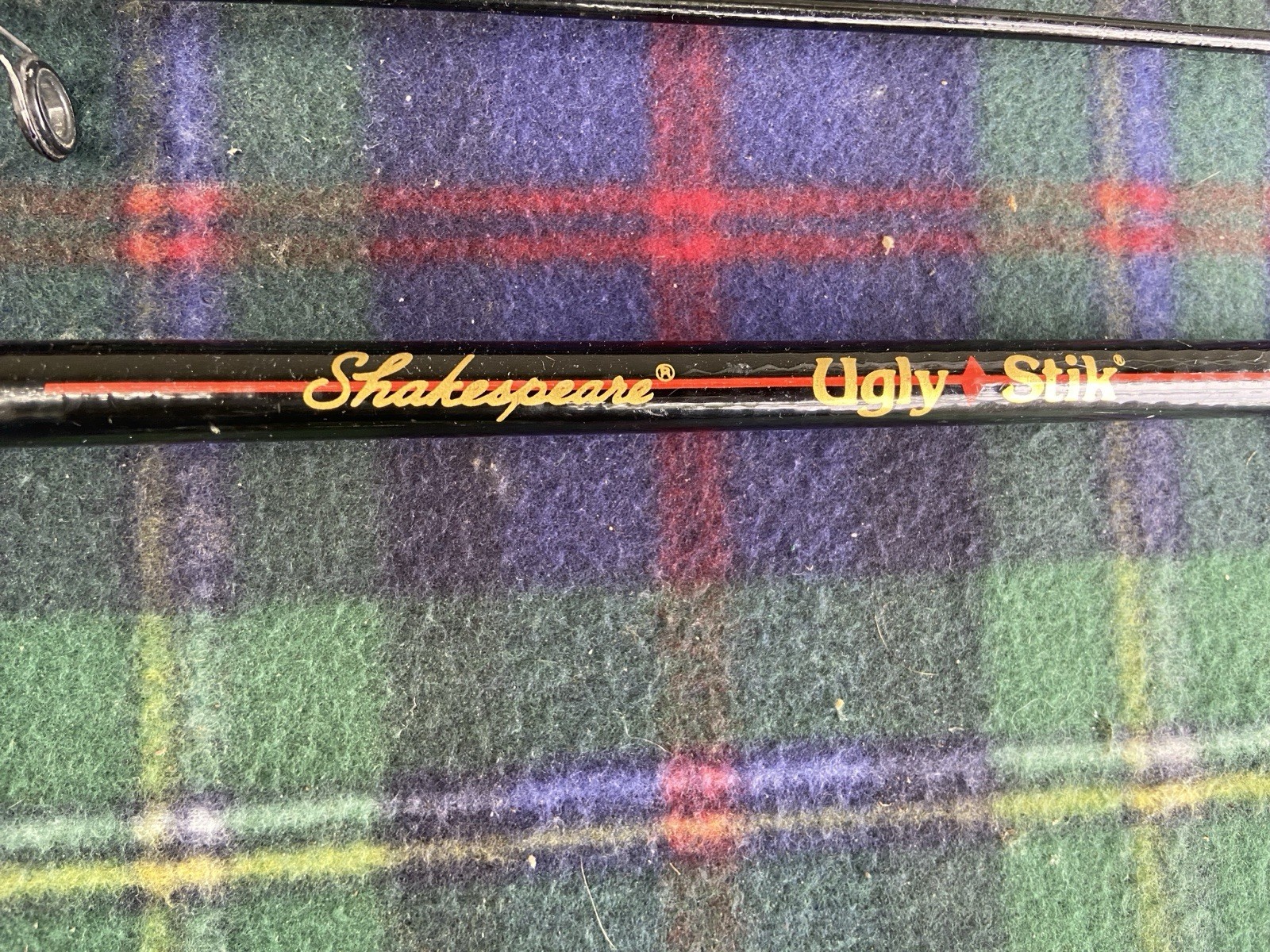 PAIR OF SHAKESPEARE UGLY STIK SPL 1100 6’6″ MED. ACTION 2 PIECE SPINNING RODS