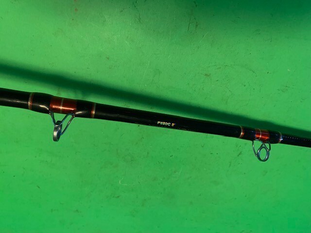 PENN SABRE 8 FOOT 15 TO 30 POUND JIG STICK FISHING ROD PENN RODS OF CHAMPIONS