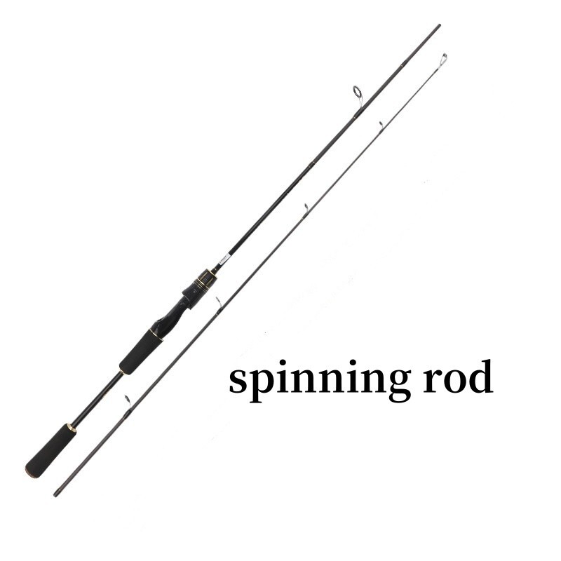 5’6″/6’0″ Fishing Rod Carbon Fiber Spinning/Casting Fishing Pole Bait Trout Rod