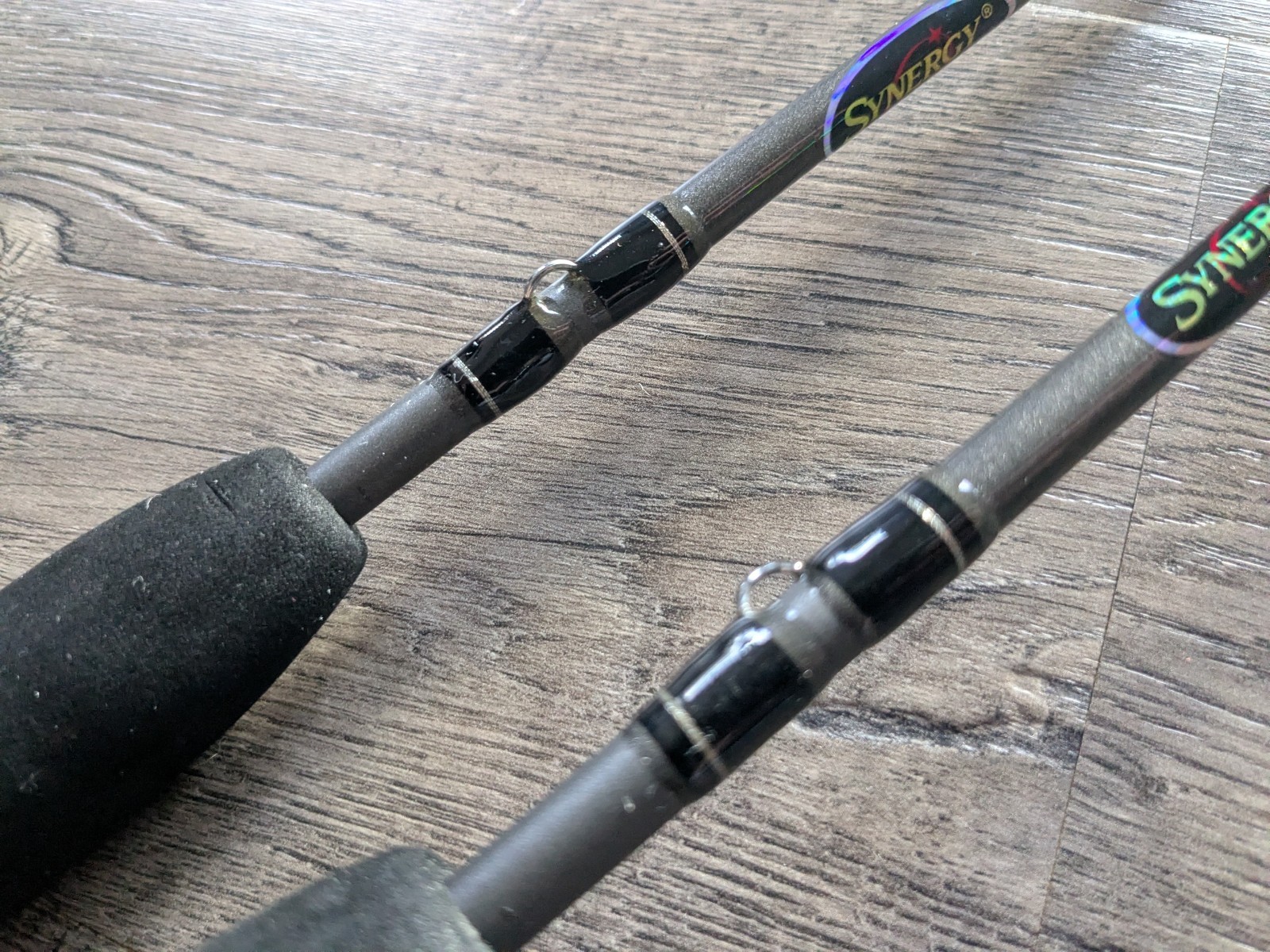Lot of 2 Shakespeare SYNERGY 4’6″ 1PC Ultra Light Matching Micro Casting Rods