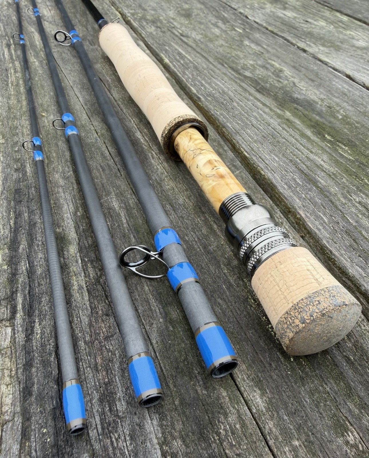 Downeast Rod Co. 9′ 5wt 4pc Fly Rod – Mod-Fast Action