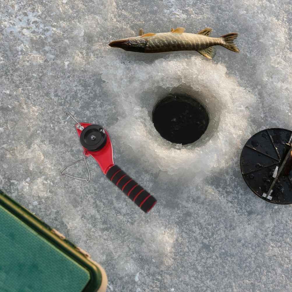 Mini Ice Fishing Rod Pocket Pen One-handed Deep Sea Miniature Pole