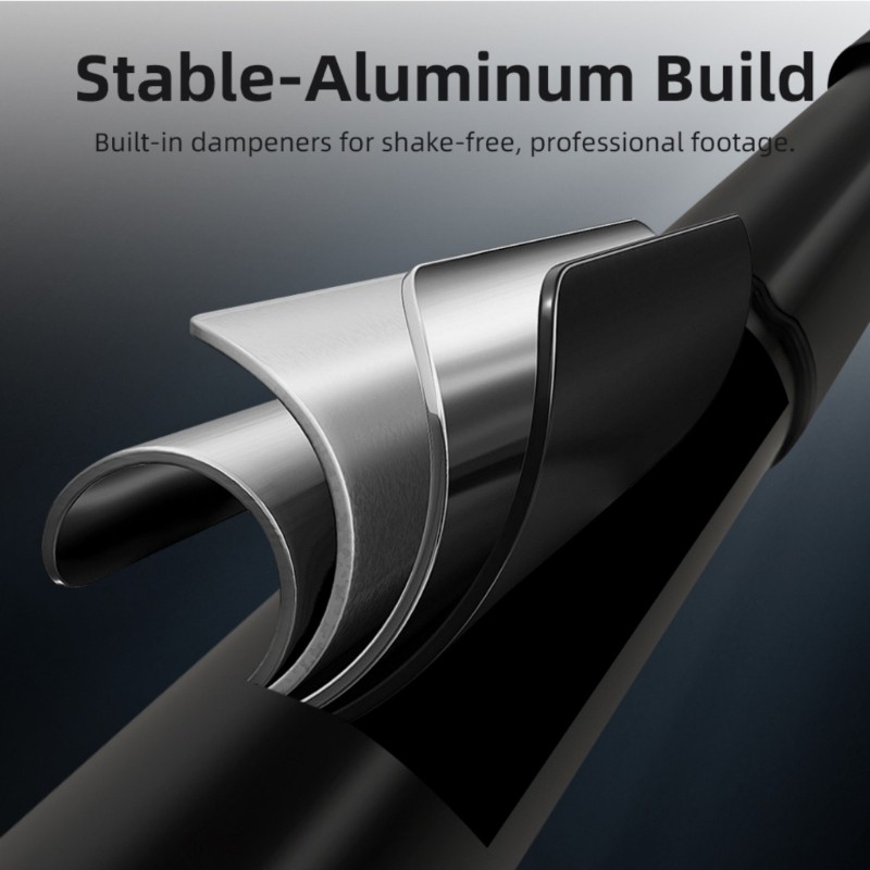 Extendable Stabilizers Rod Aluminum Body Multiple Angle Compact Storage