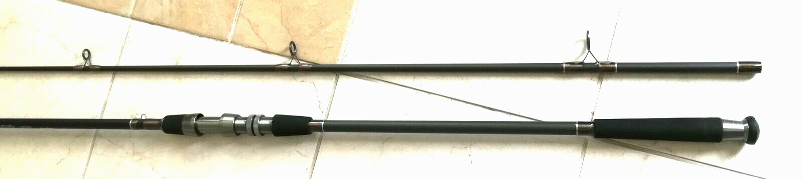 2-section 12′ Surf Rod – 15-40 LB Line Weight/ Spinning/ Sale for 99.99 (New)