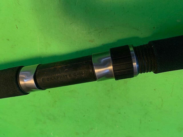 CUSTOM BUILT 7 FOOT 2 INCH 25 TO 60 POUND CLASS CONVENTIONAL FISHING ROD PERFECT