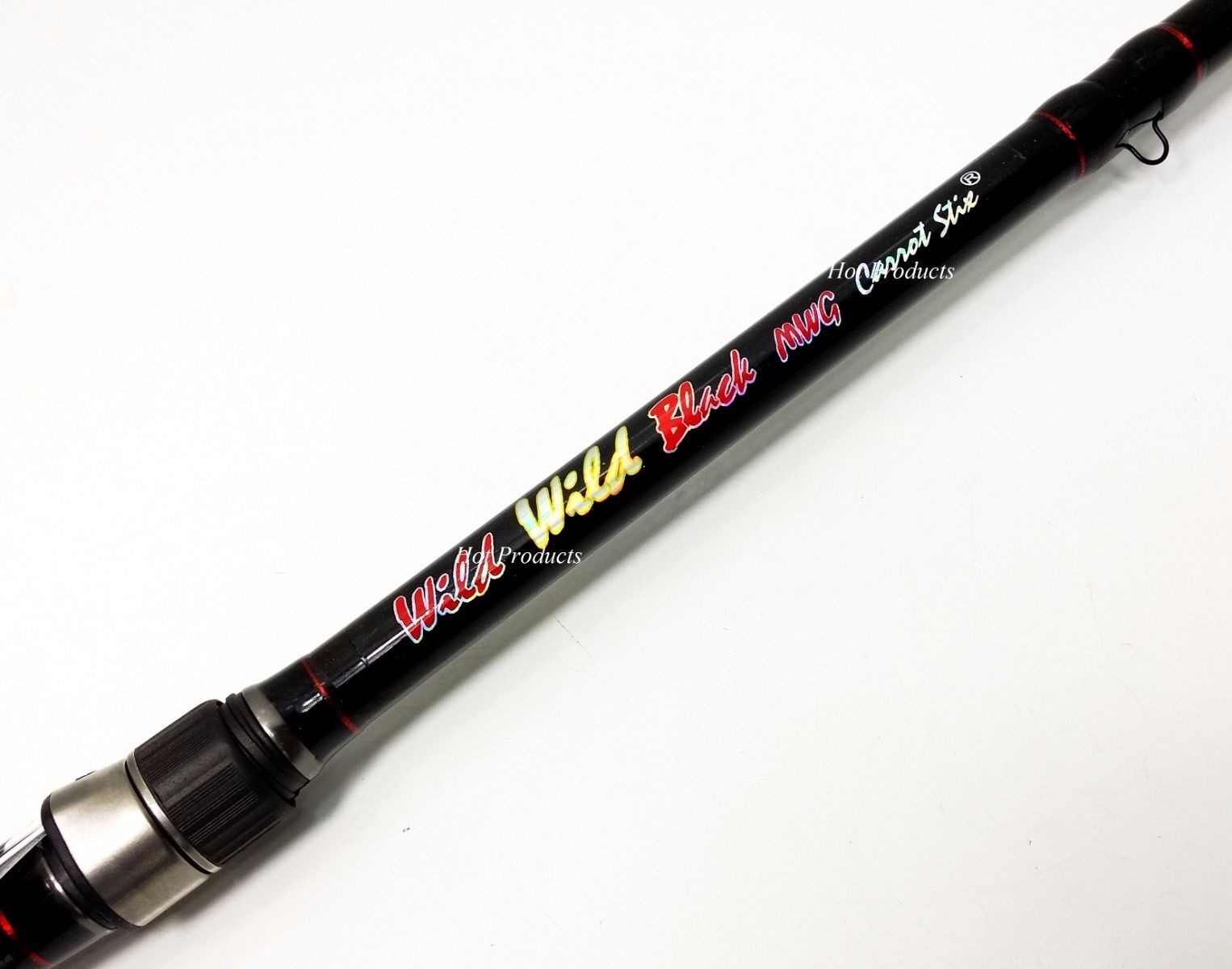COLLAPSIBLE 2PC Carrot Stix CASTING 6’7″ MEDIUM Wild Black Microwave Fishing Rod