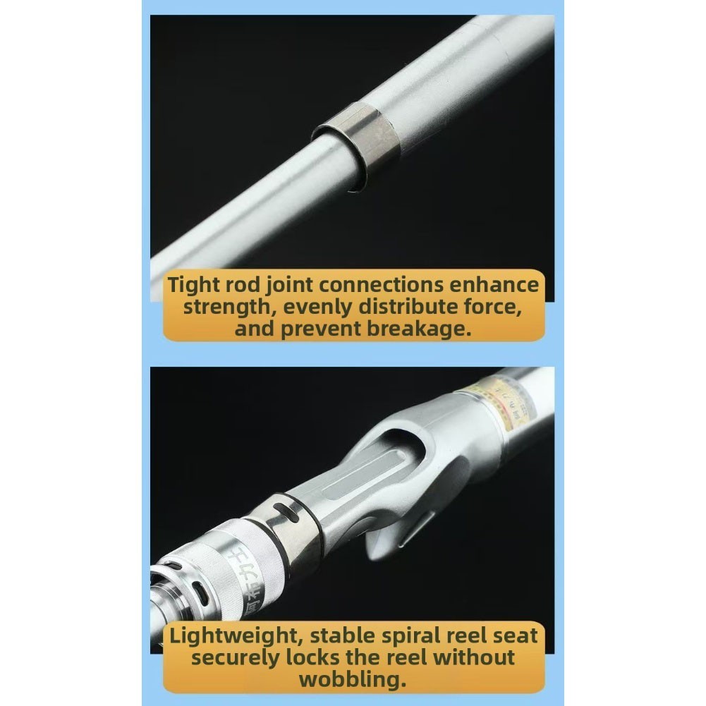Easy To Carry Portable Fishing Rod Lure Fishing Rod Compact Fishing Rod