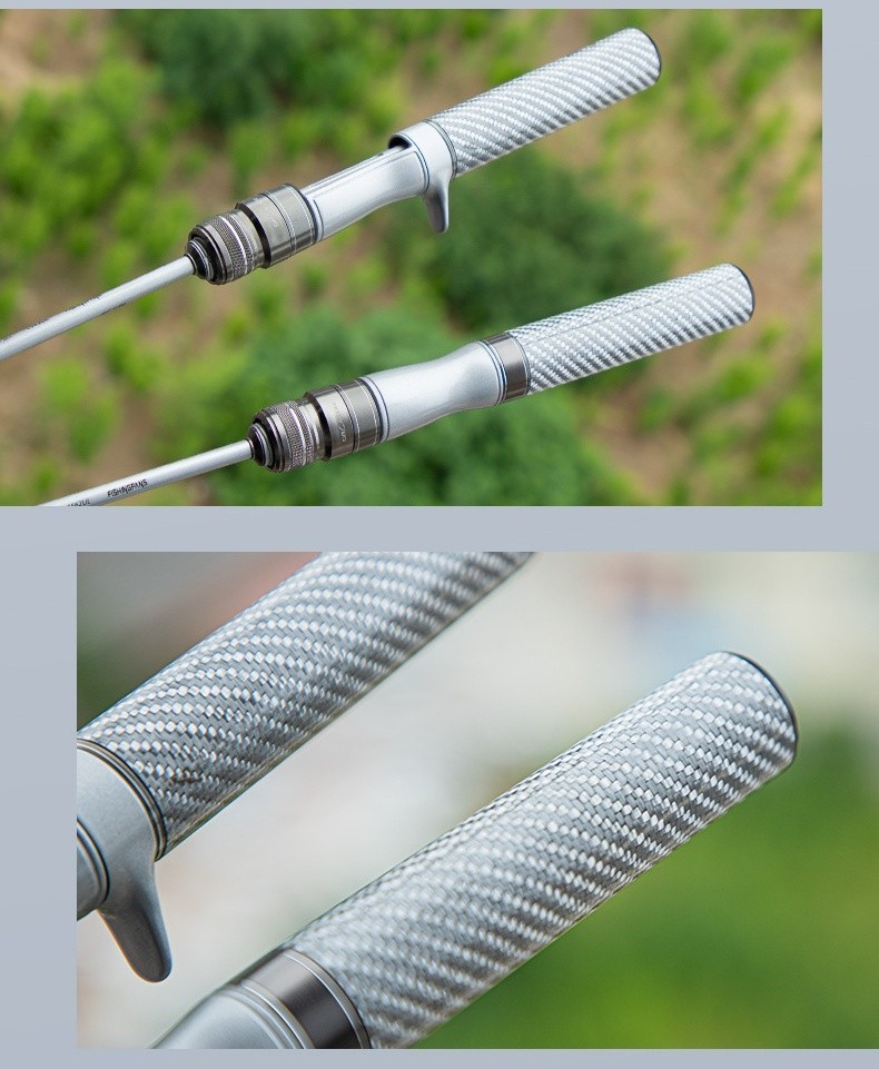 Trout Fishing Rod Ultra Light Rods Solid Tip Carbon Fiber Casting Spinning Pole