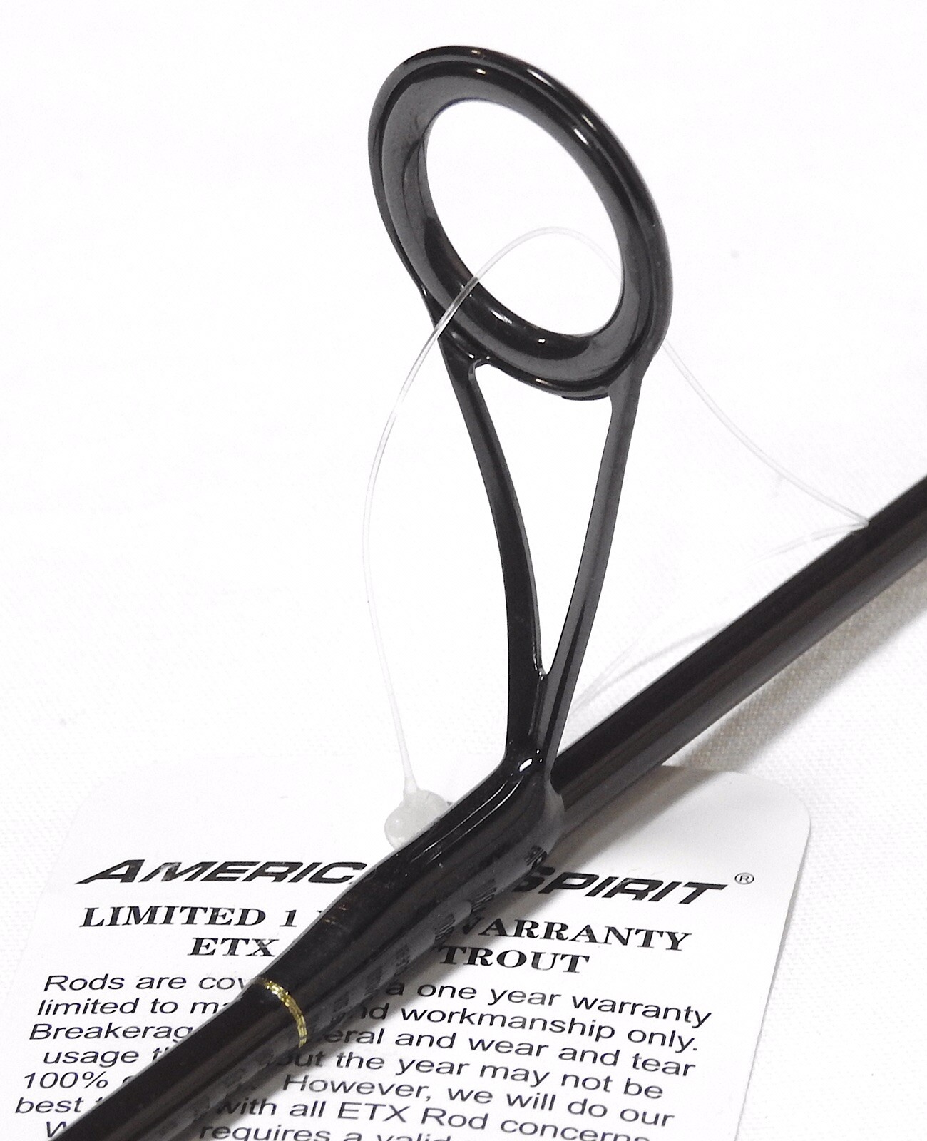 Elite Graphite 7′ 2PC Spinning Trout Rod 2-6 Lb
