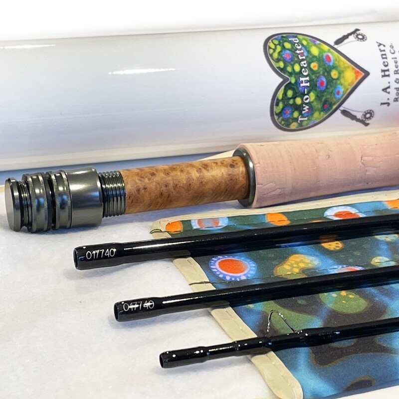 Two-Hearted 2wt. 7’6″ with Carbon Fiber Tube