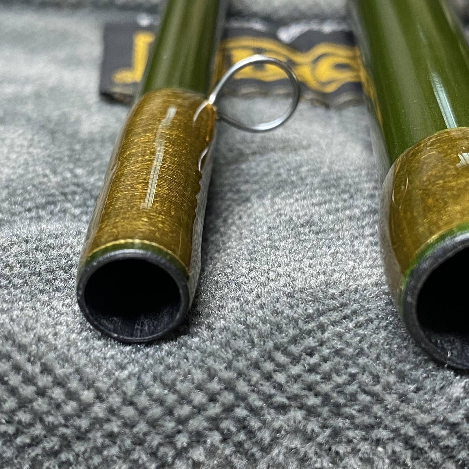 [Beautiful]G. Loomis ROARING RIVER Stinger GLX 15’0″ 10/11wt Fly Rod W/Tube Sock
