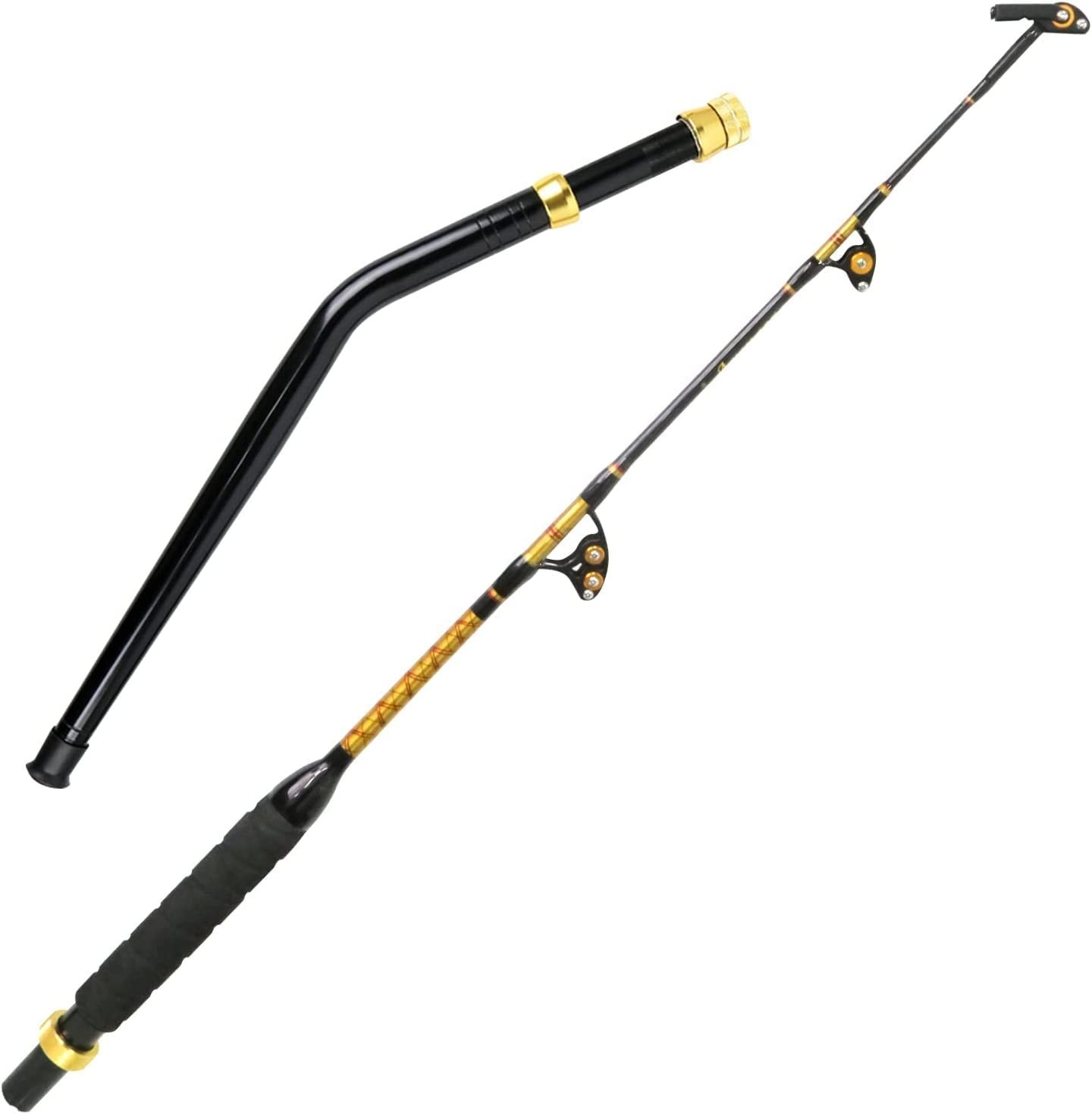 Saltwater Fishing Rods – Deep Sea Pole with Swivel Tip for Big Game Fishing