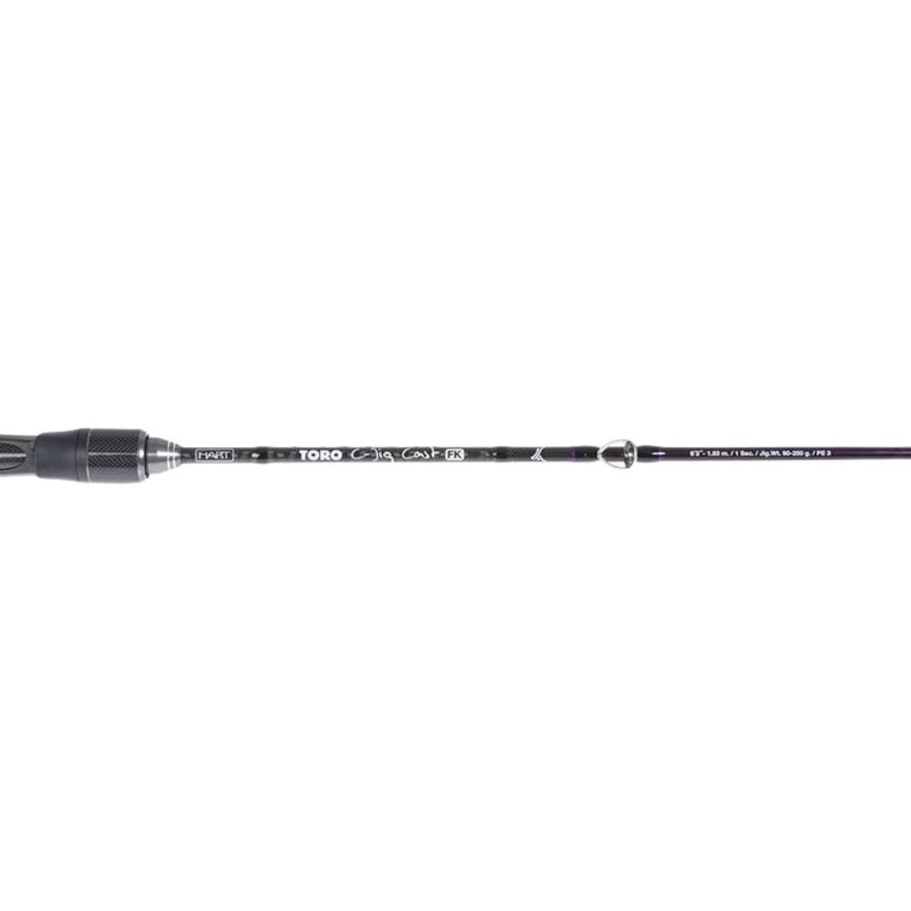 HART Saltwater Slow Jigging Baitcasting Rod TORO C-JIG Cast FK 1.93m/90-250g