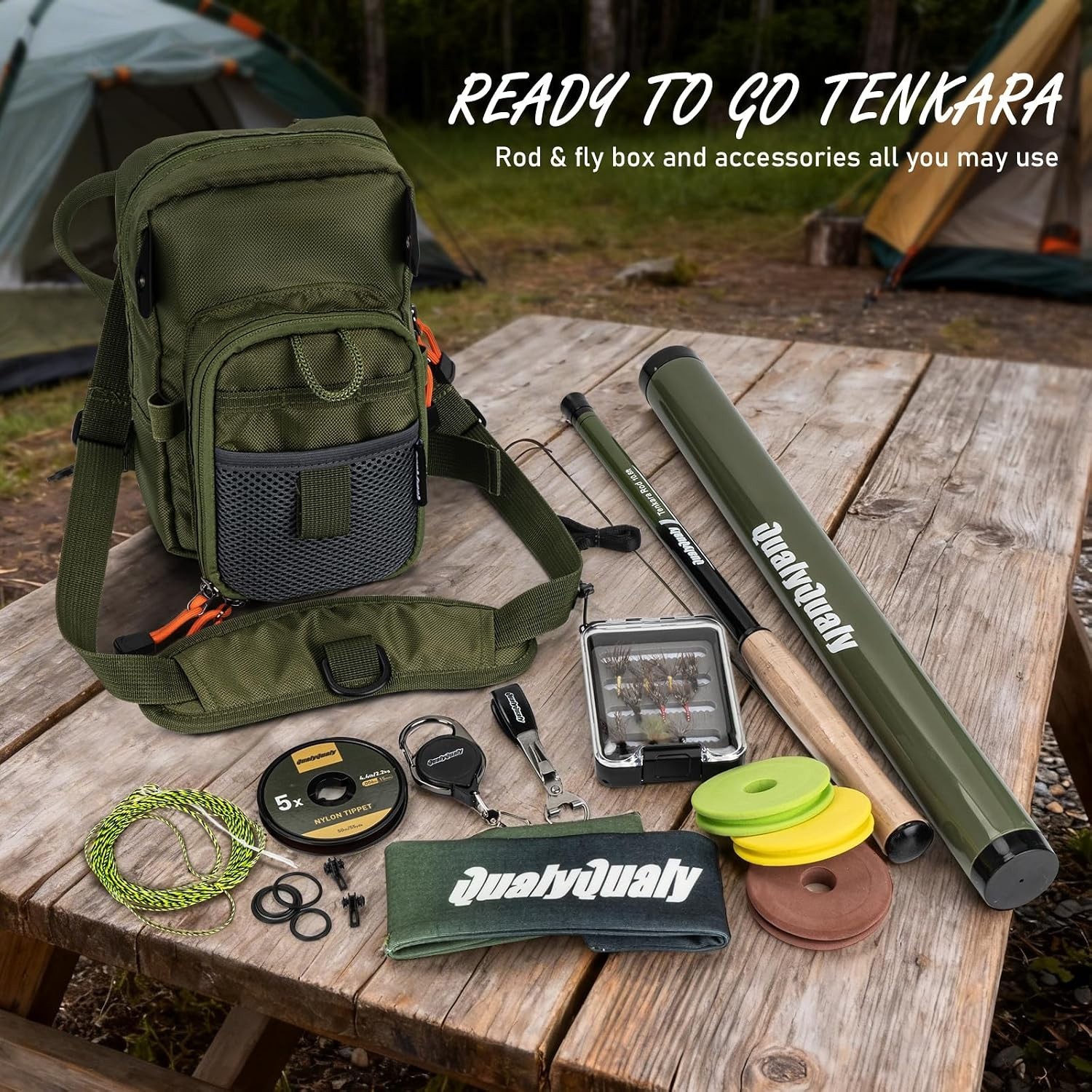 Versatile Tenkara Fly Rod Kit – Perfect for Beginners, 10.6ft & 11.6ft Options