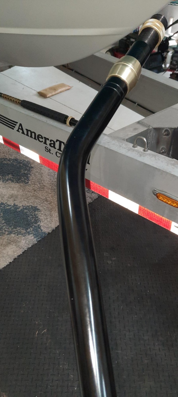 Shimano 80 lb class ROD & BENT BUTT complete