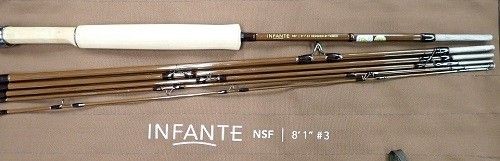 TIEMCO Infante NSF813-6 8ft1in 3 6p Fly Rod NSF813-6 NSF8136 from Japan