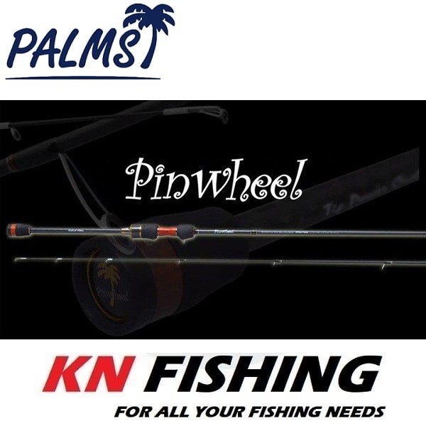 PALMS PINWHEEL 76UL Super Light LRF Spinning Rod 2.29m 0.4-5gr