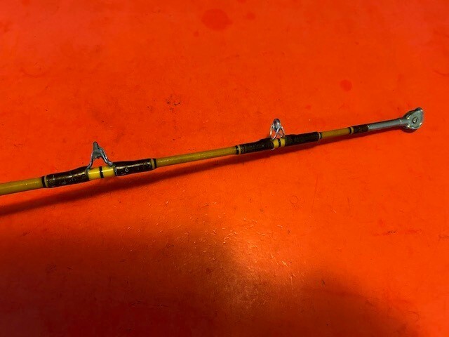 FENWICK PACIFICSTIK FENGLASS 6 FOOT 6 INCH 30 TO 100 POUND TROLLING FISHING ROD